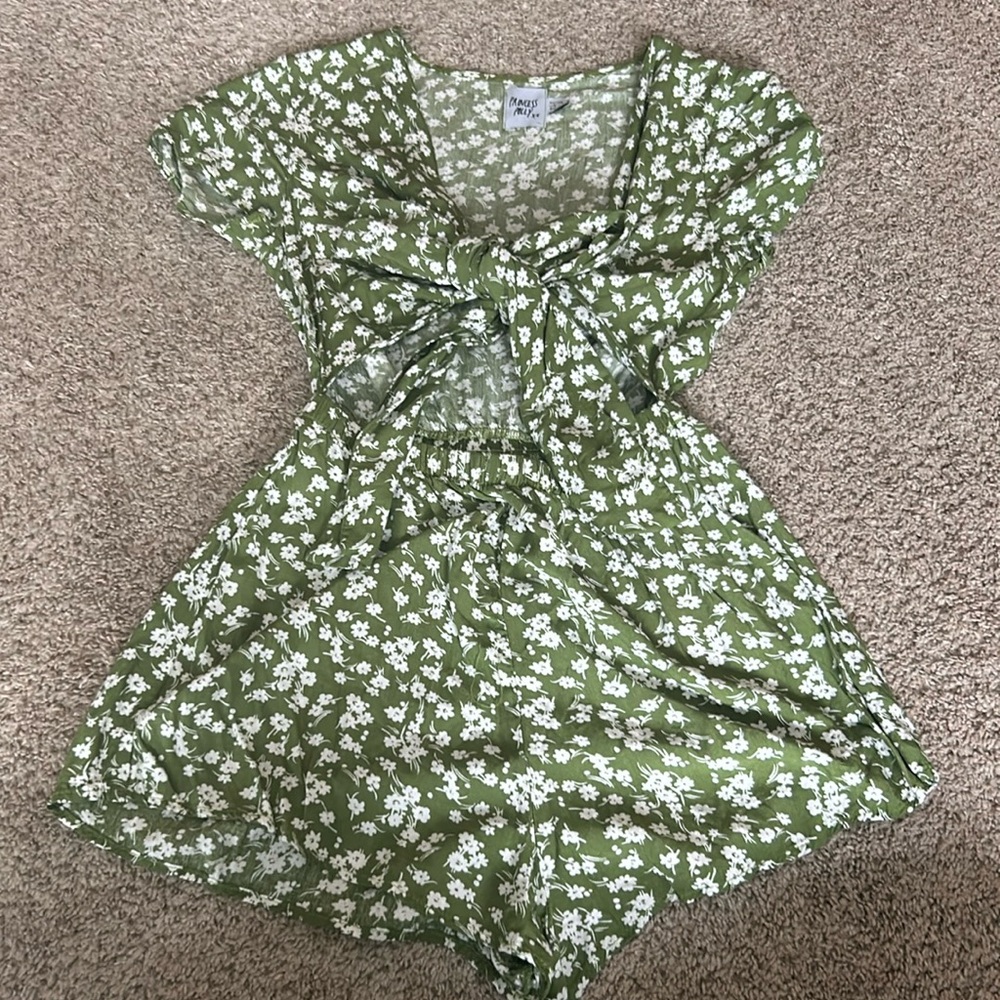 Princess Polly Tie Front Romper